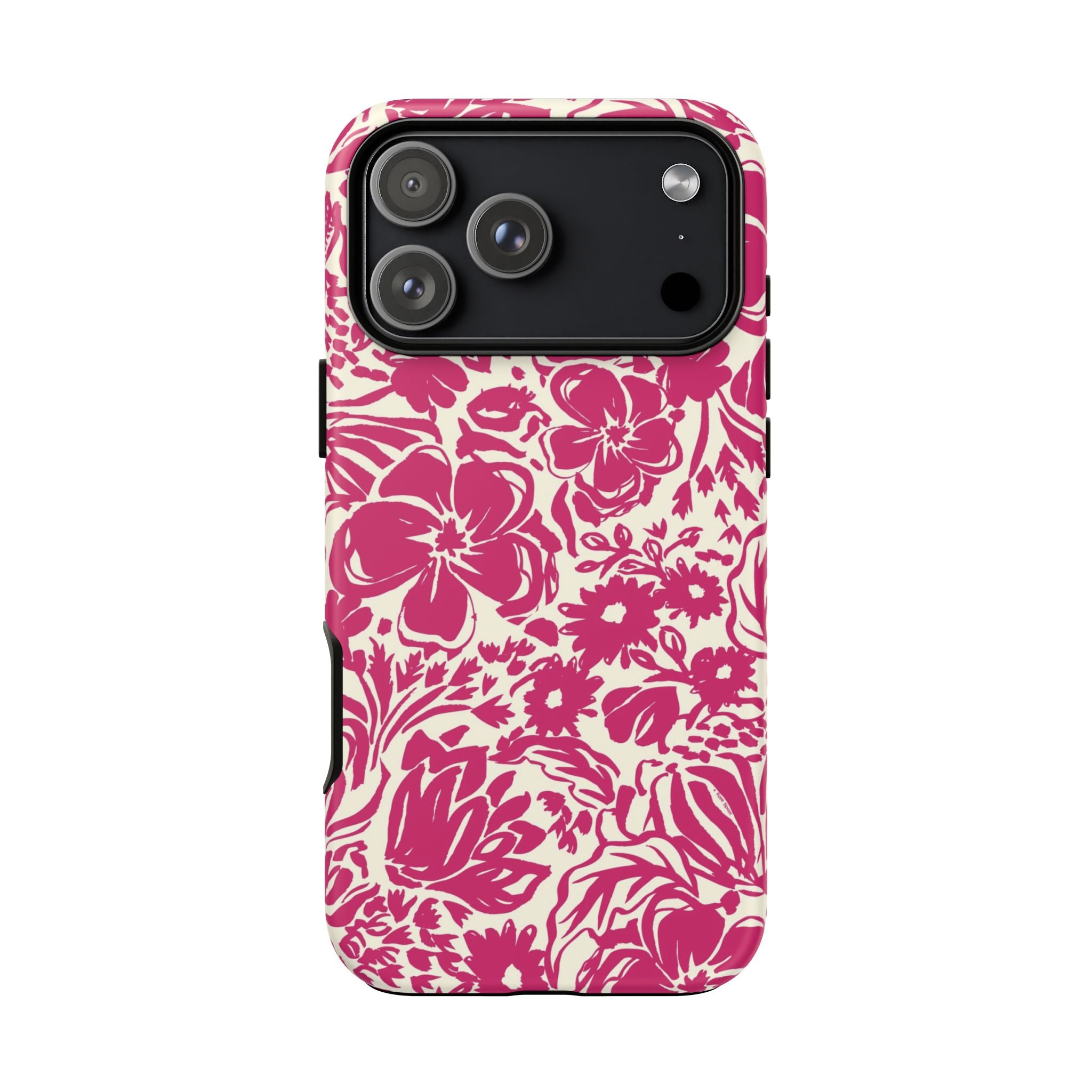 Rhapsody Bright Pink iPhone Case