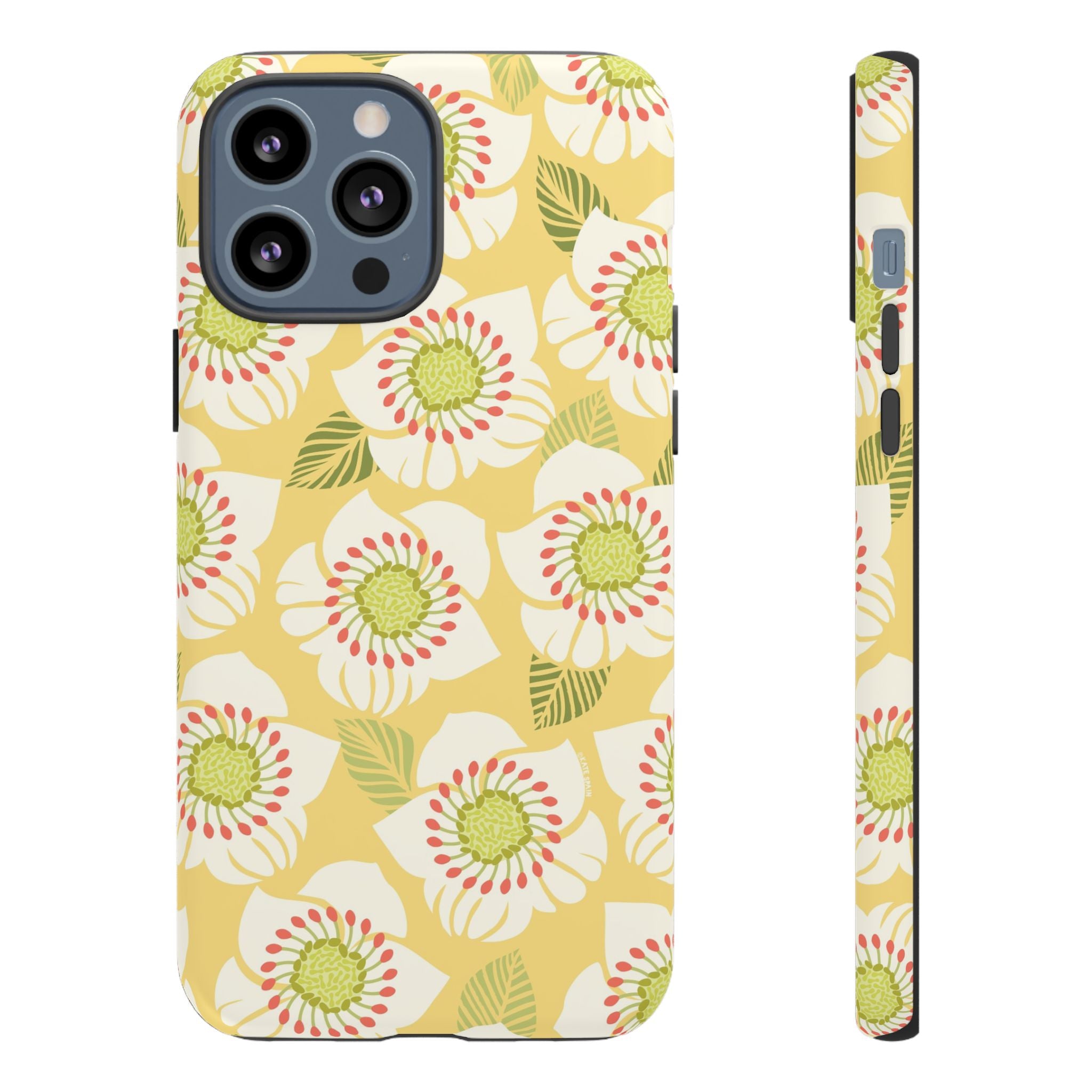 Panache Yellow iPhone Case