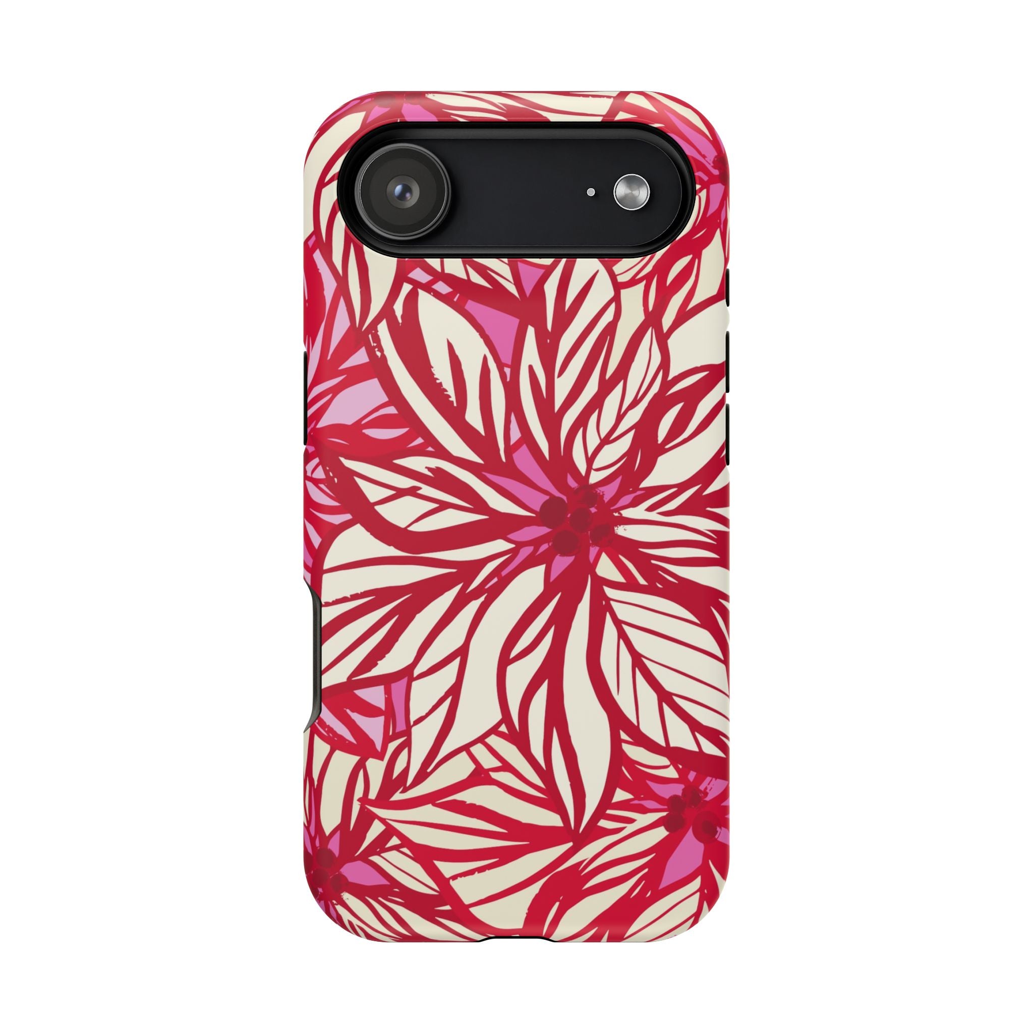 Poinsettia MagSafe iPhone Case