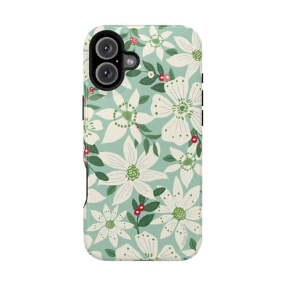Gardenia iPhone MagSafe Tough Case iPhone 16 Plus Glossy