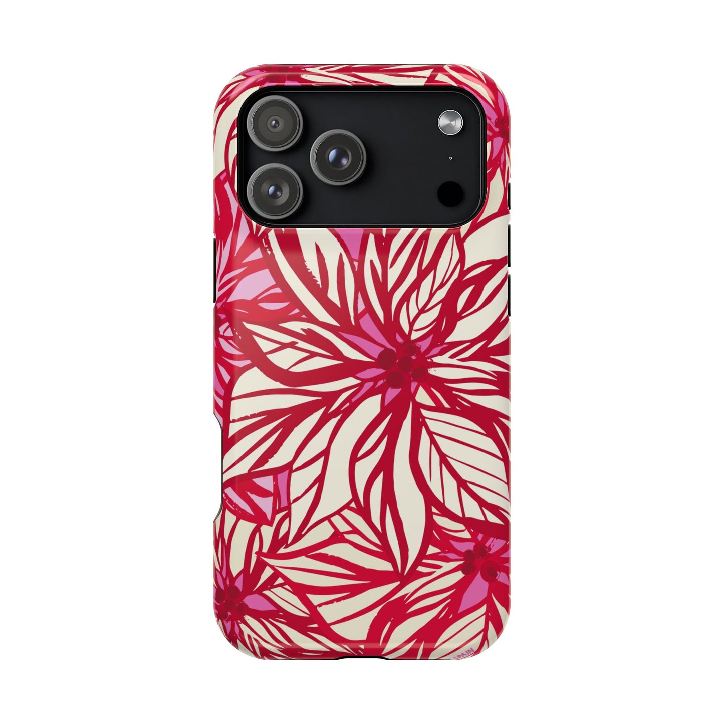 Poinsettia iPhone MagSafe Tough Case