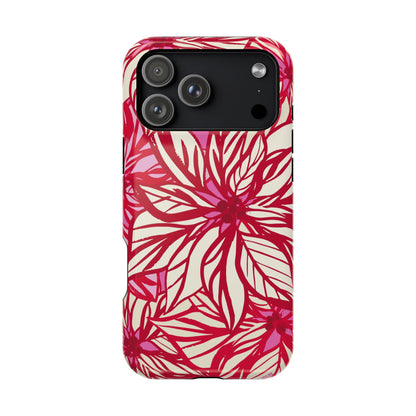 Poinsettia iPhone MagSafe Tough Case