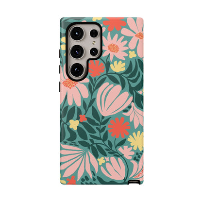 Botanica Teal Samsung Tough Case