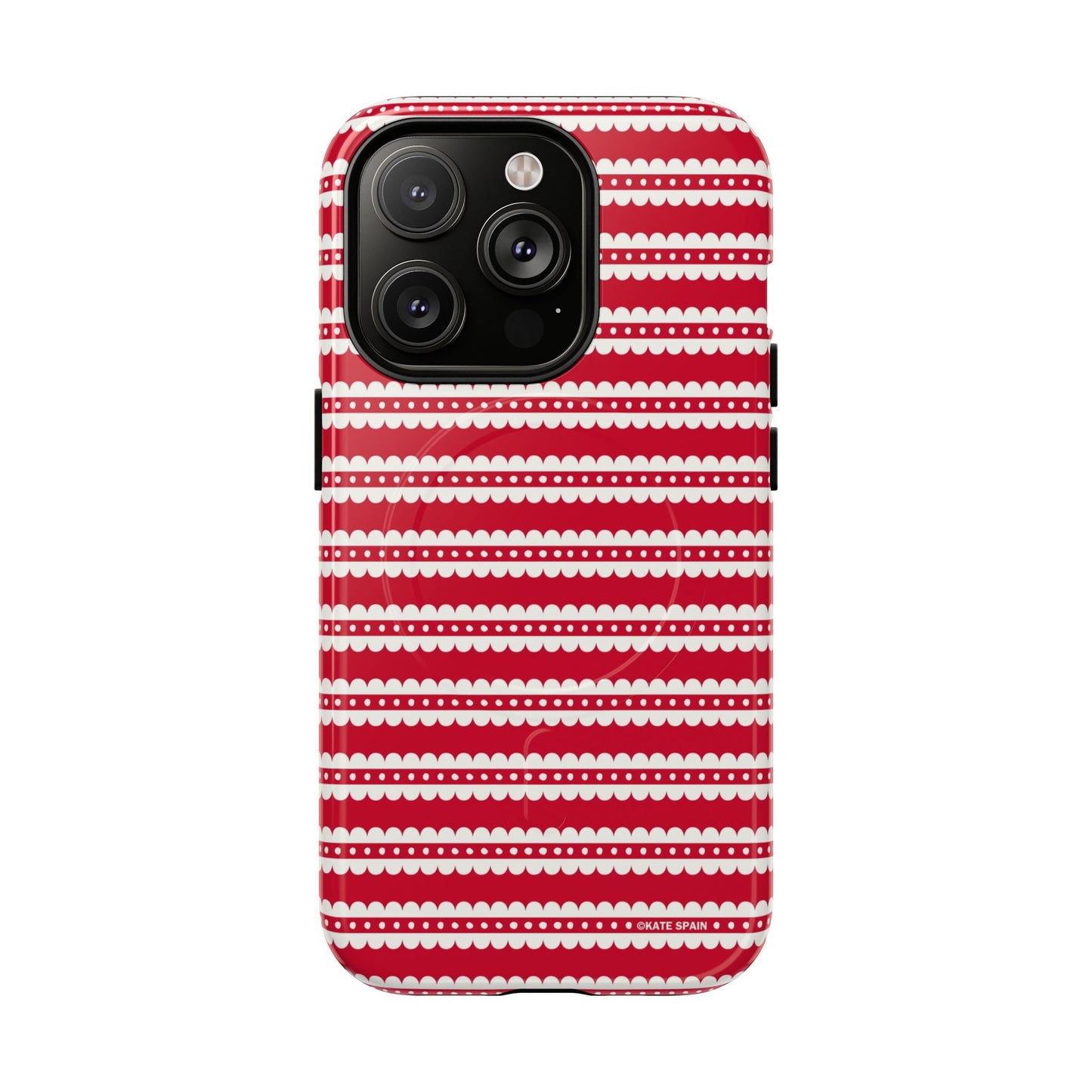 Candy Cane Stripe Tough Magnetic Phone Case