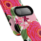 Bloomerie Fuchsia MagSafe iPhone Case