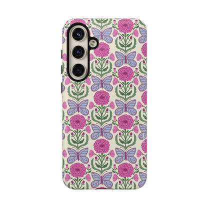 Butterfly Samsung Case - Garden Nature Design