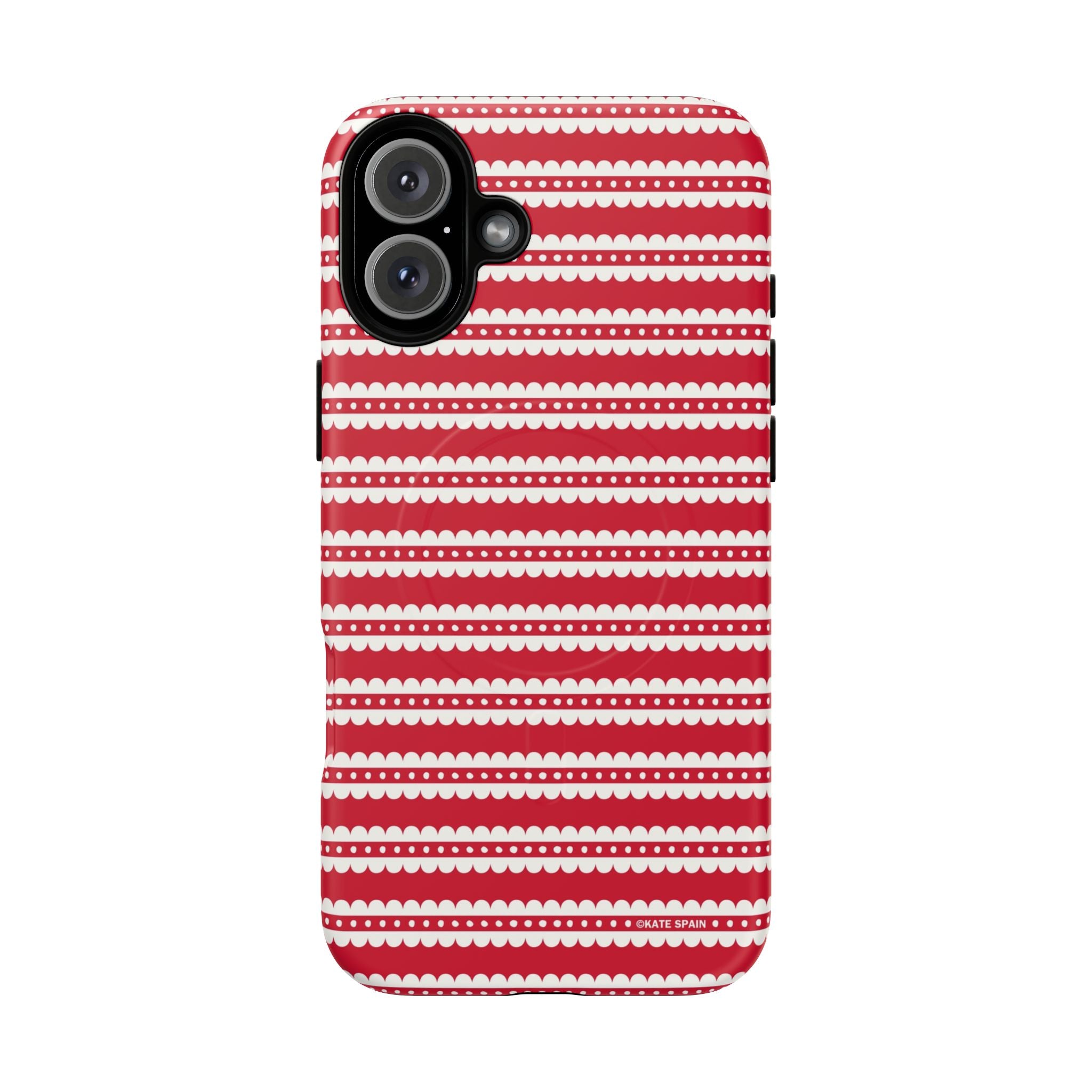 Candy Cane Stripe MagSafe iPhone Case