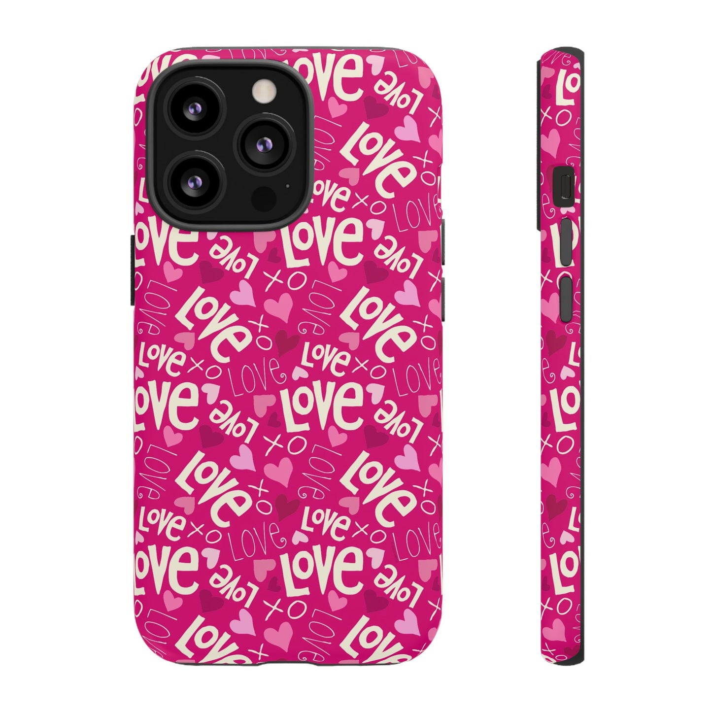 Lotta Love Pattern iPhone Tough Case