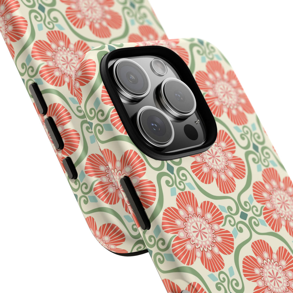 Barcelona Flowers iPhone Tough Case