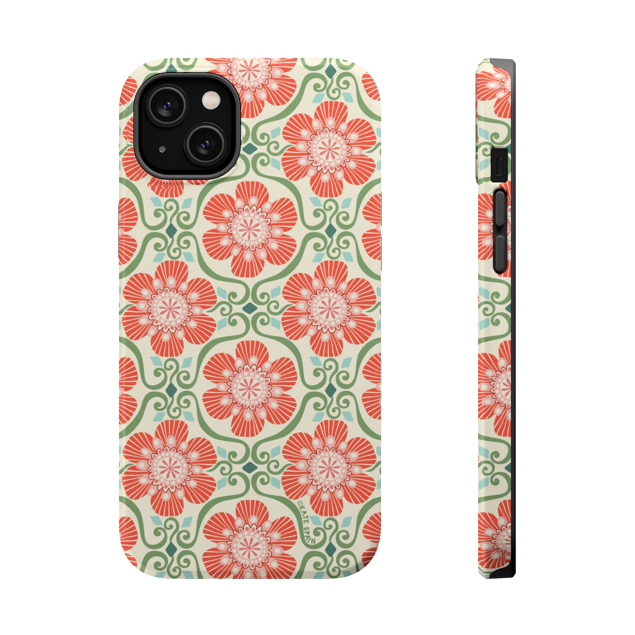 Barcelona Flowers MagSafe iPhone Case