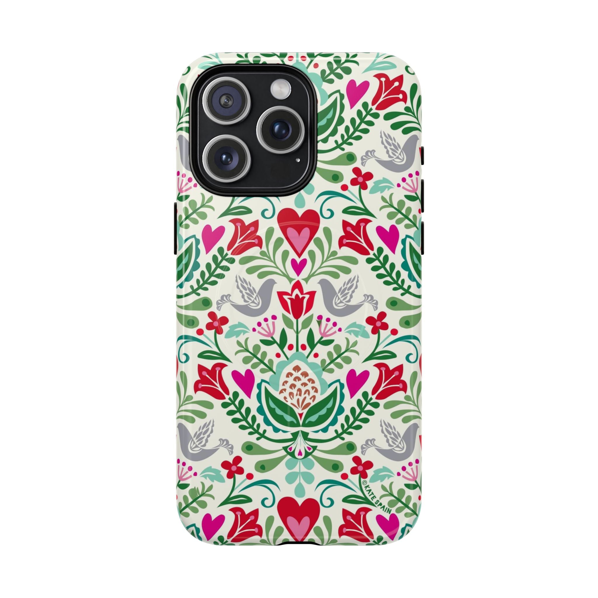 Rosemaling MagSafe iPhone Case