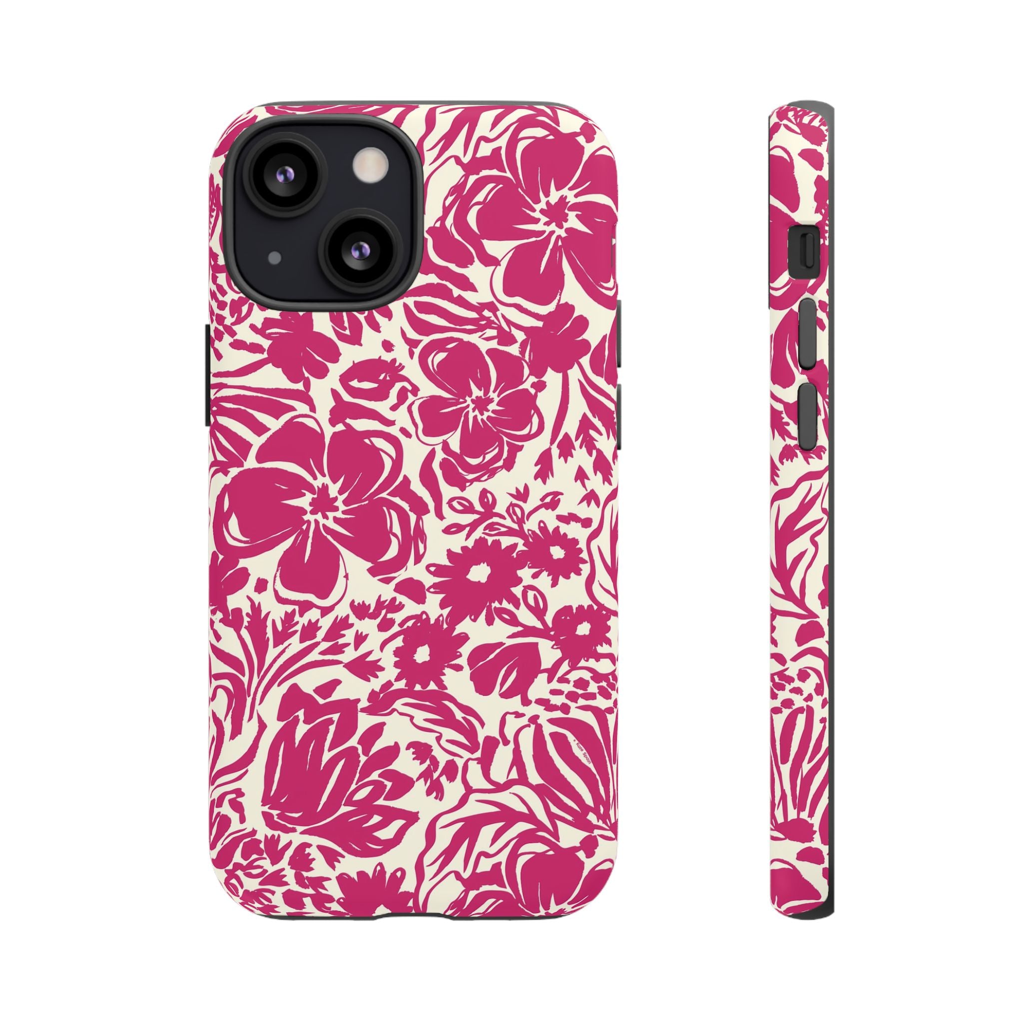 Rhapsody Bright Pink iPhone Case