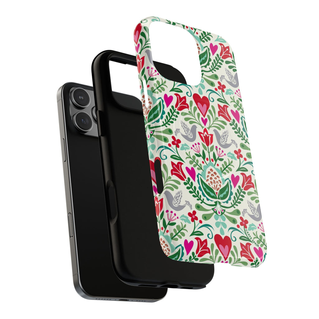 Rosemaling MagSafe iPhone Case
