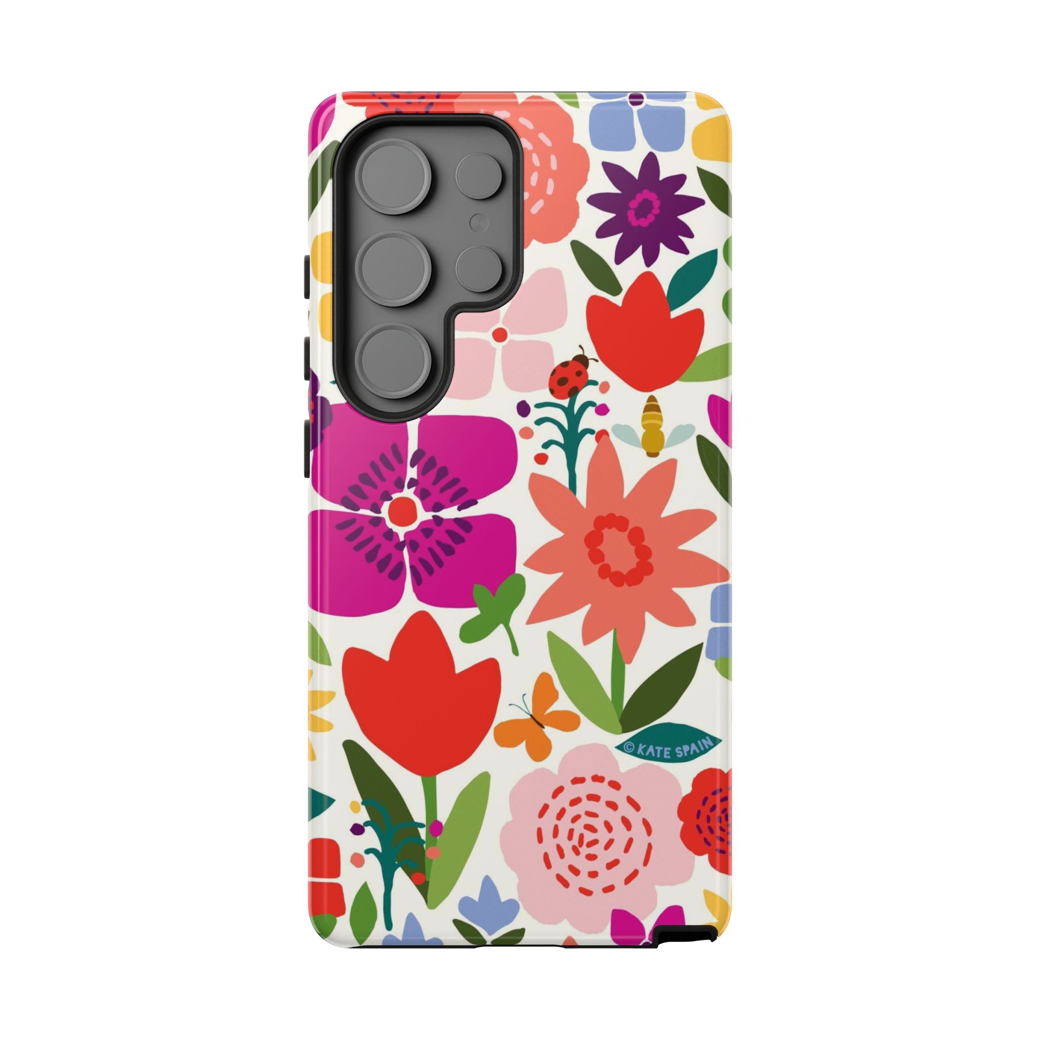 Happy Blooms Samsung Tough Case Samsung Galaxy S25 Ultra Glossy