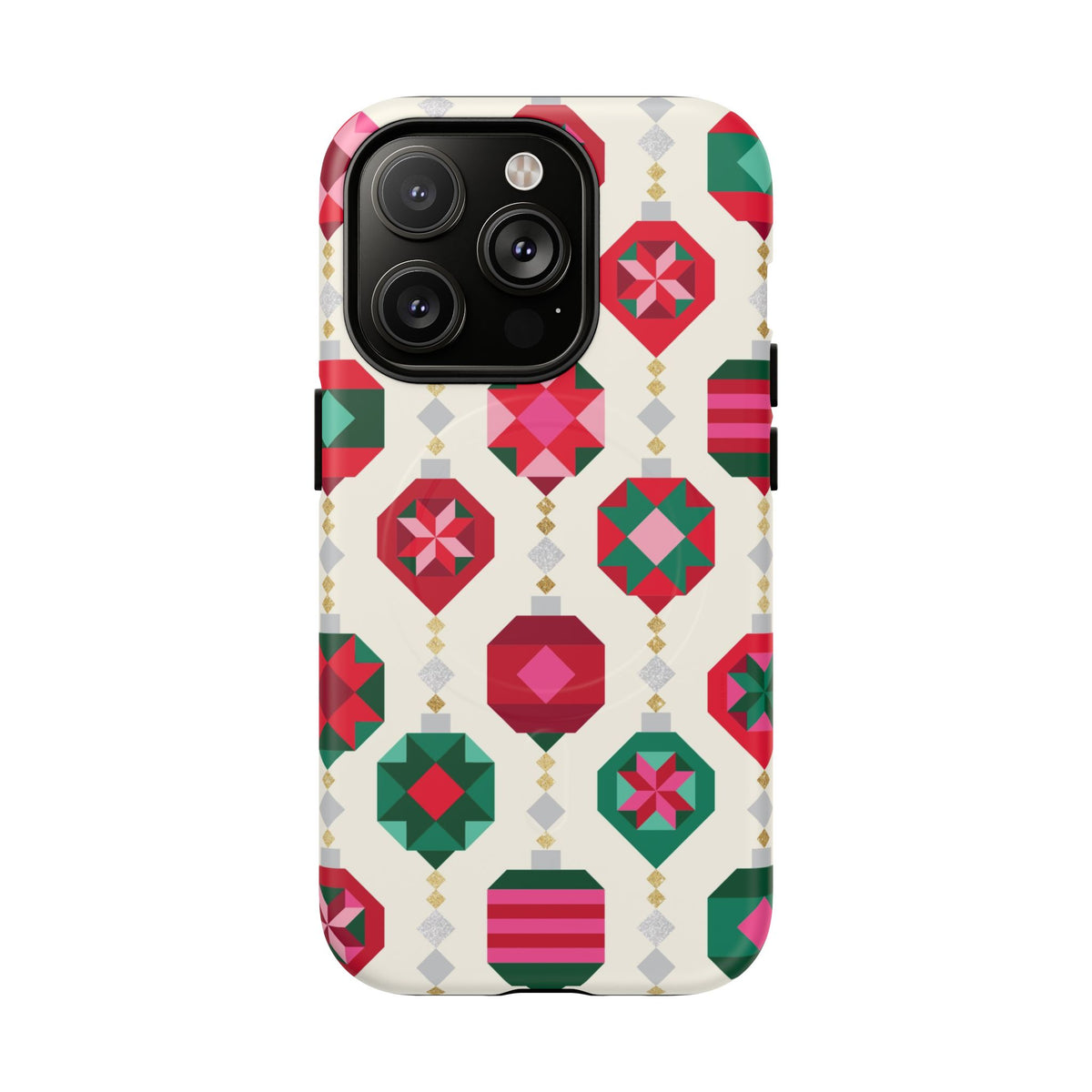 Felicity Ornaments MagSafe iPhone 14 Pro Case – Matte | holiday ornament print