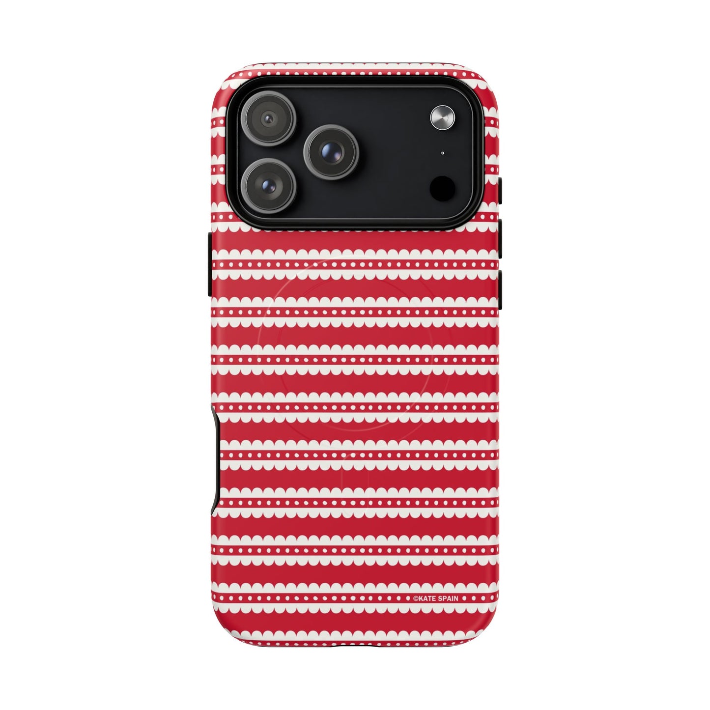 Candy Cane Stripe Tough Magnetic Phone Case