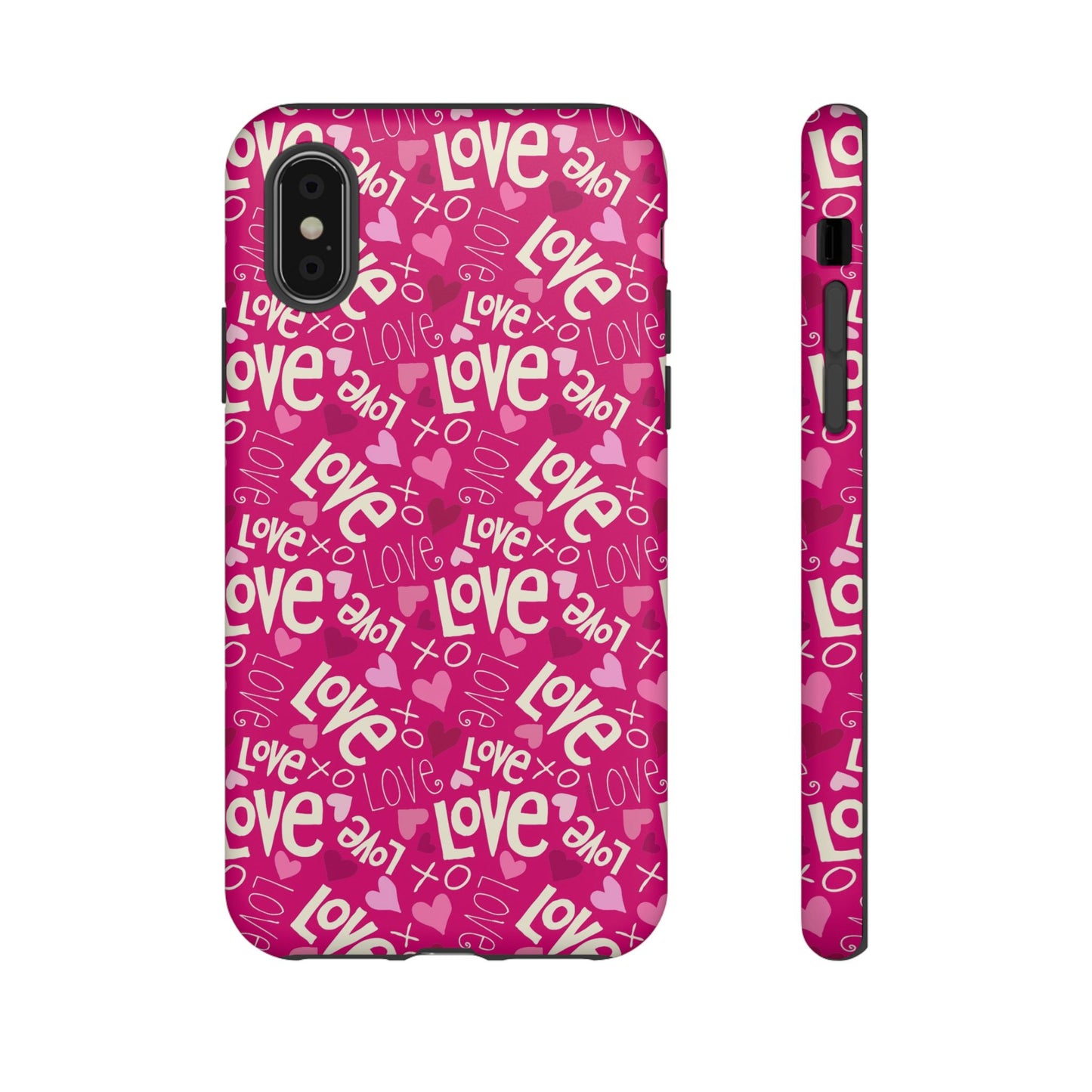 Lotta Love Pattern iPhone Tough Case