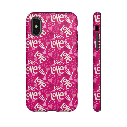 Lotta Love Pattern iPhone Tough Case