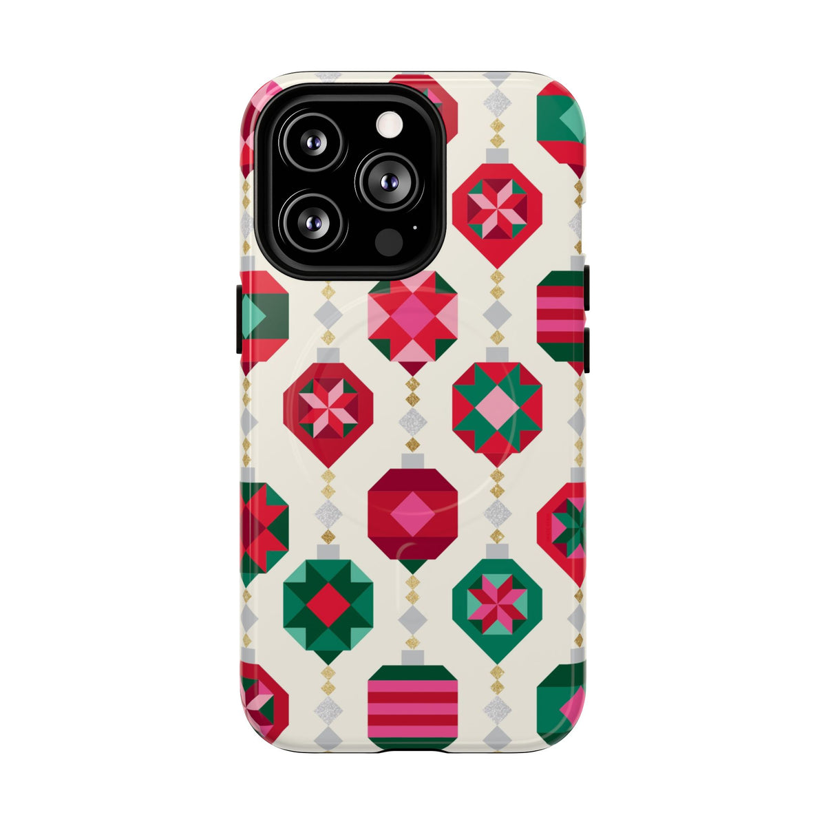 Felicity Ornaments MagSafe iPhone 13 Pro Case – Glossy | holiday ornament print