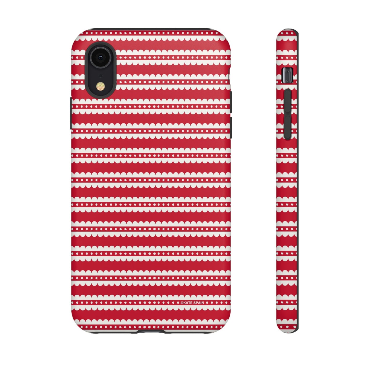 Candy Cane Stripe iPhone Tough Case