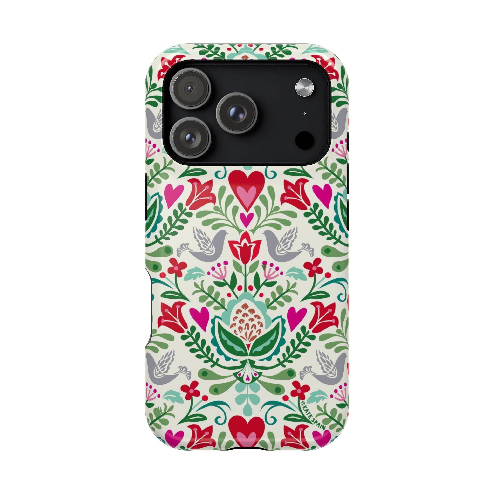 Rosemaling MagSafe iPhone Case