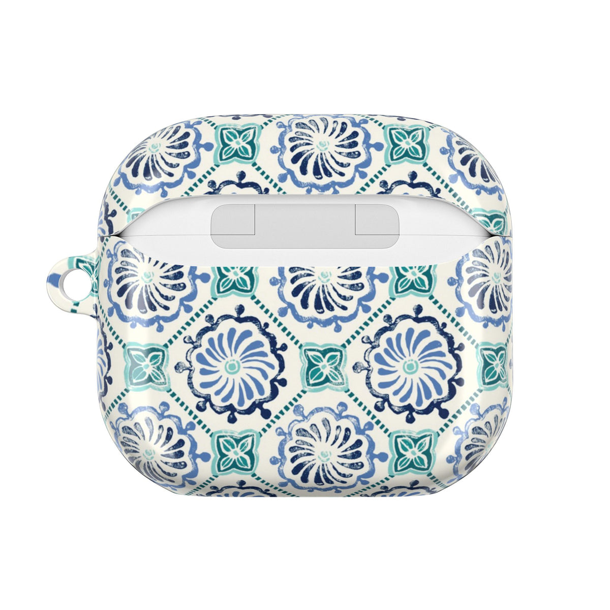 Horizon Blue Tile Personalized AirPods Case