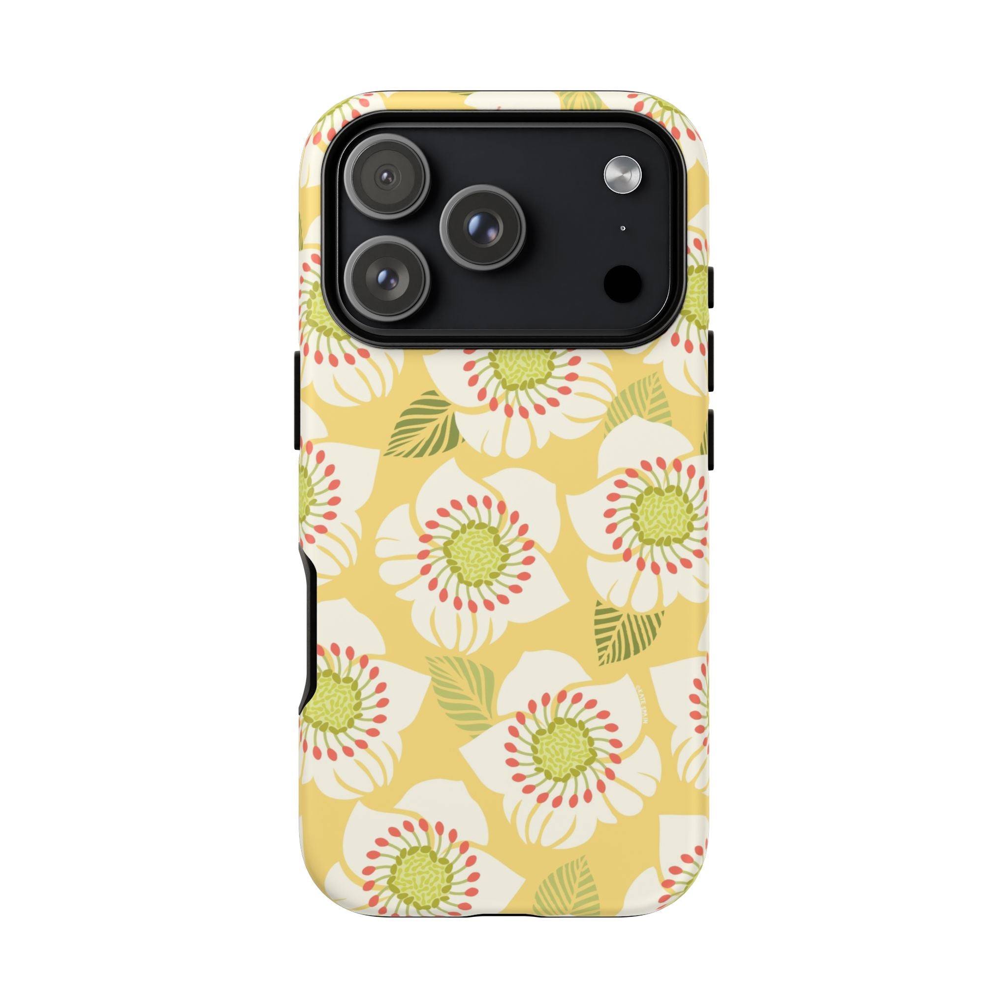 Panache Yellow iPhone Case
