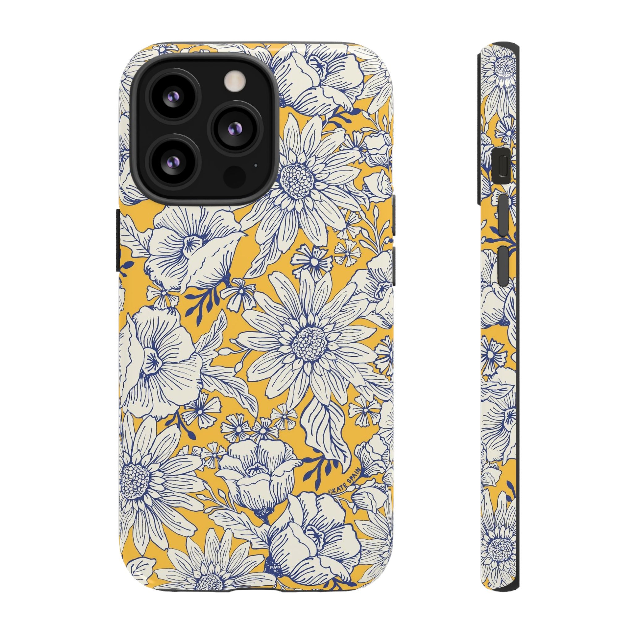 Jardin tough case for iPhone 13 Pro - glossy elegant floral jardin design