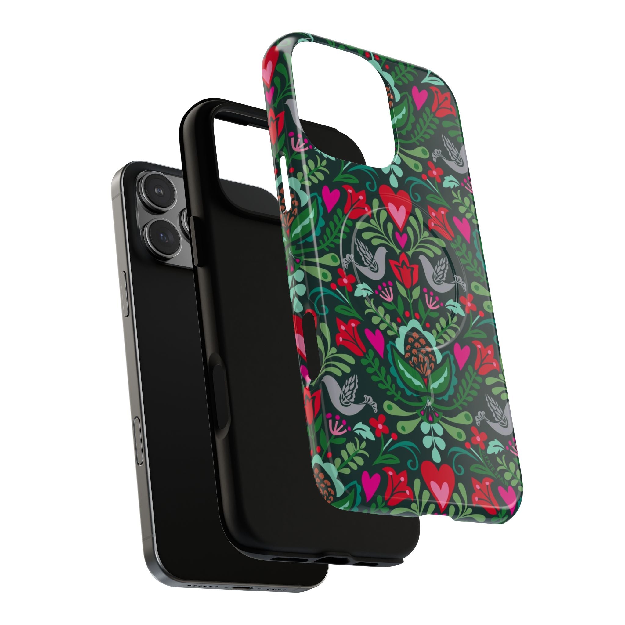 Rosemaling MagSafe iPhone Case