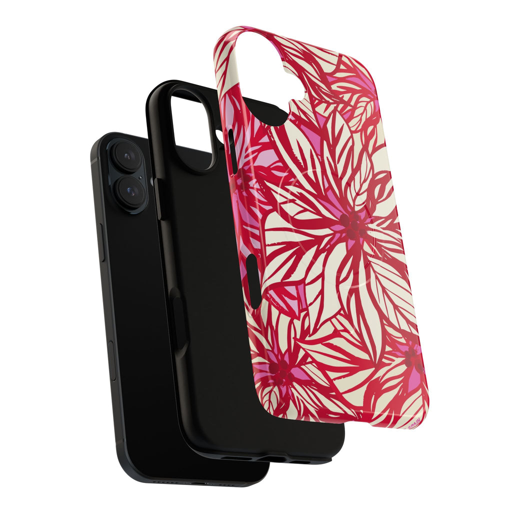 Poinsettia MagSafe iPhone Case