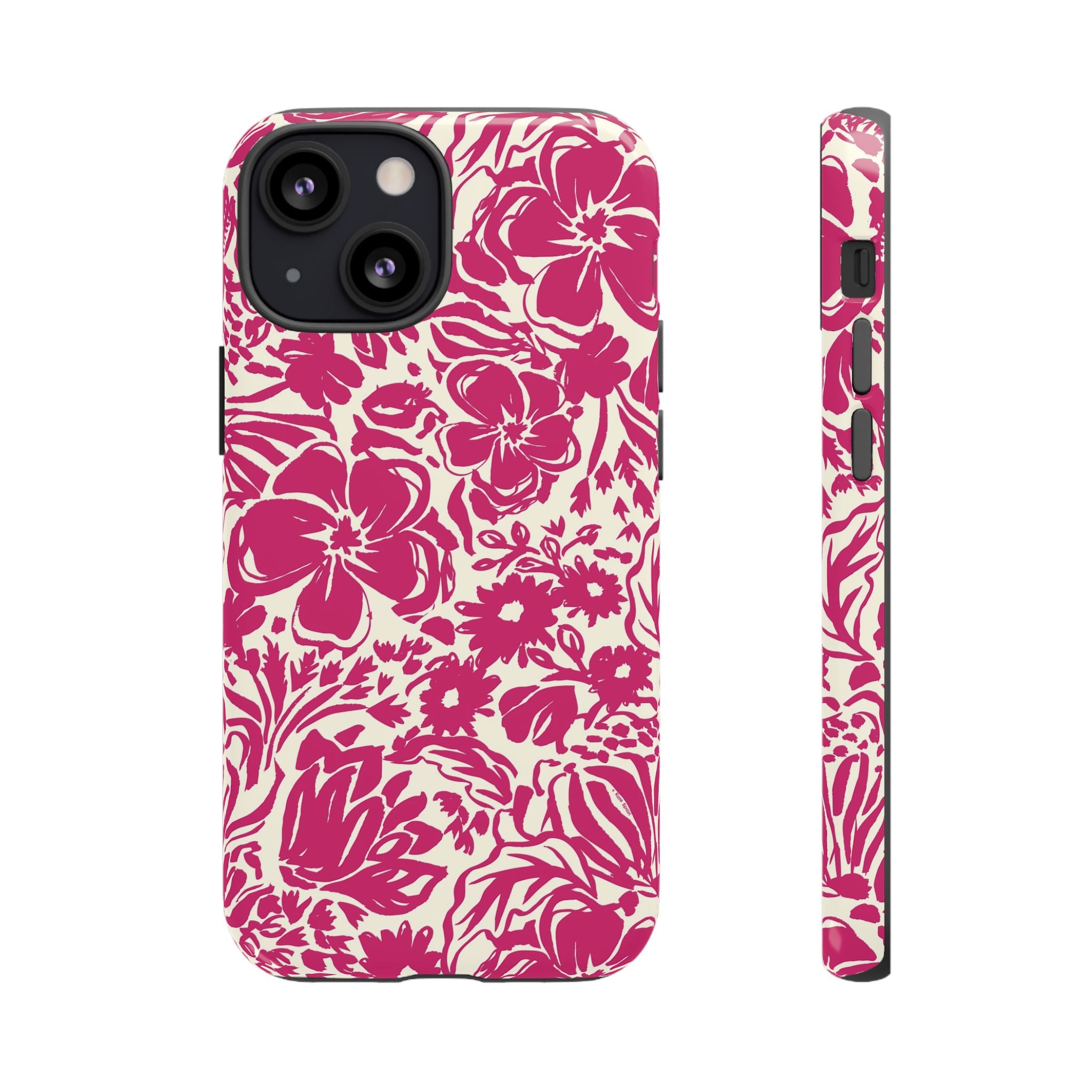 Rhapsody Bright Pink iPhone Case