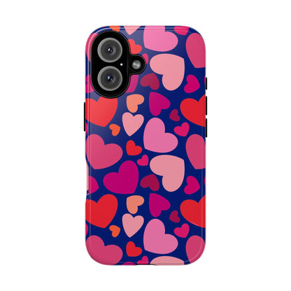 Valentine Hearts iPhone Tough Case