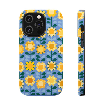 Sunflowers iPhone MagSafe Tough Case iPhone 14 Pro Matte