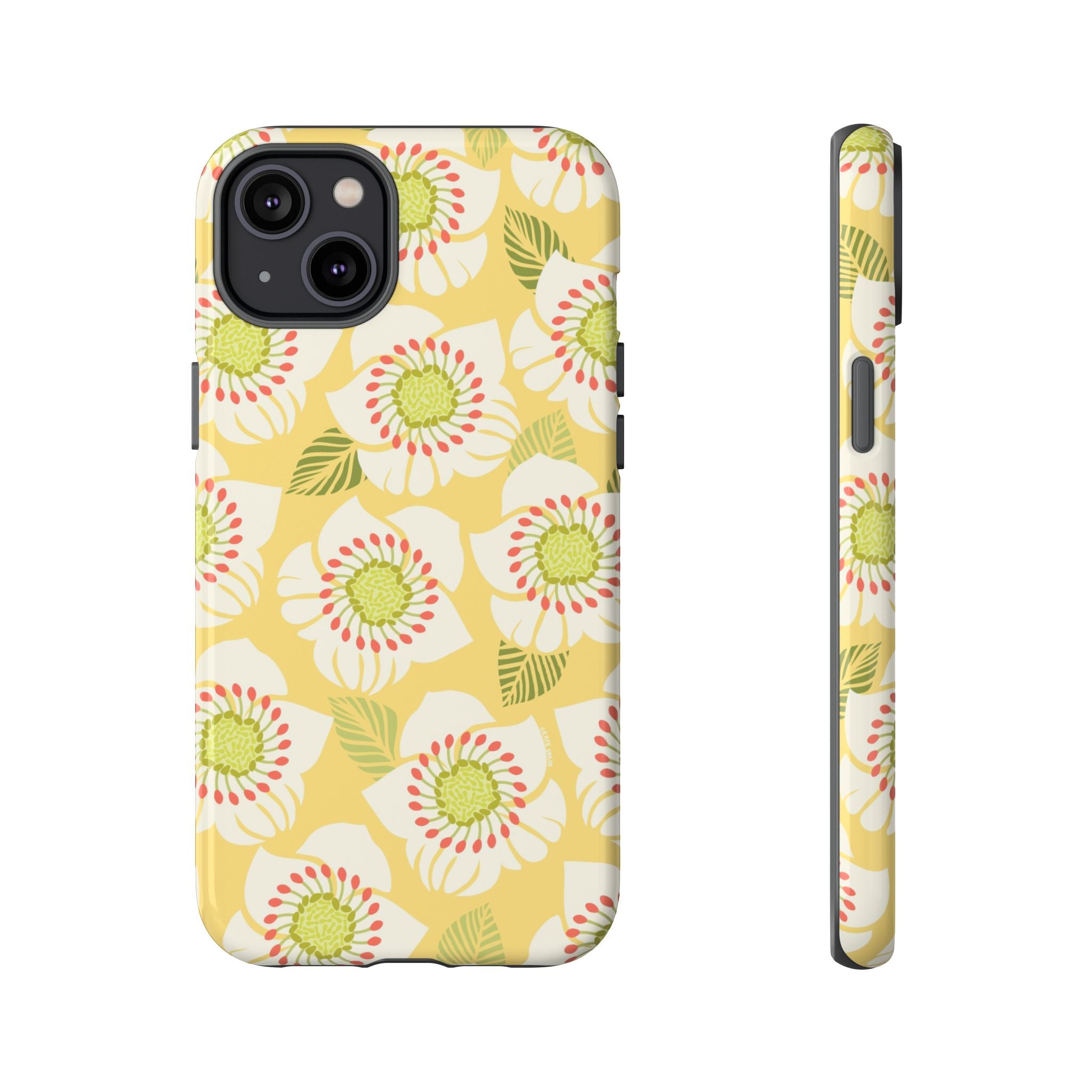 Panache Yellow iPhone Case