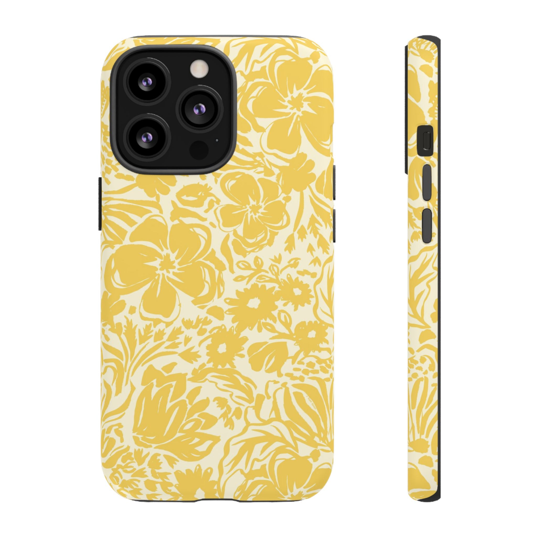 Rhapsody Yellow iPhone Case