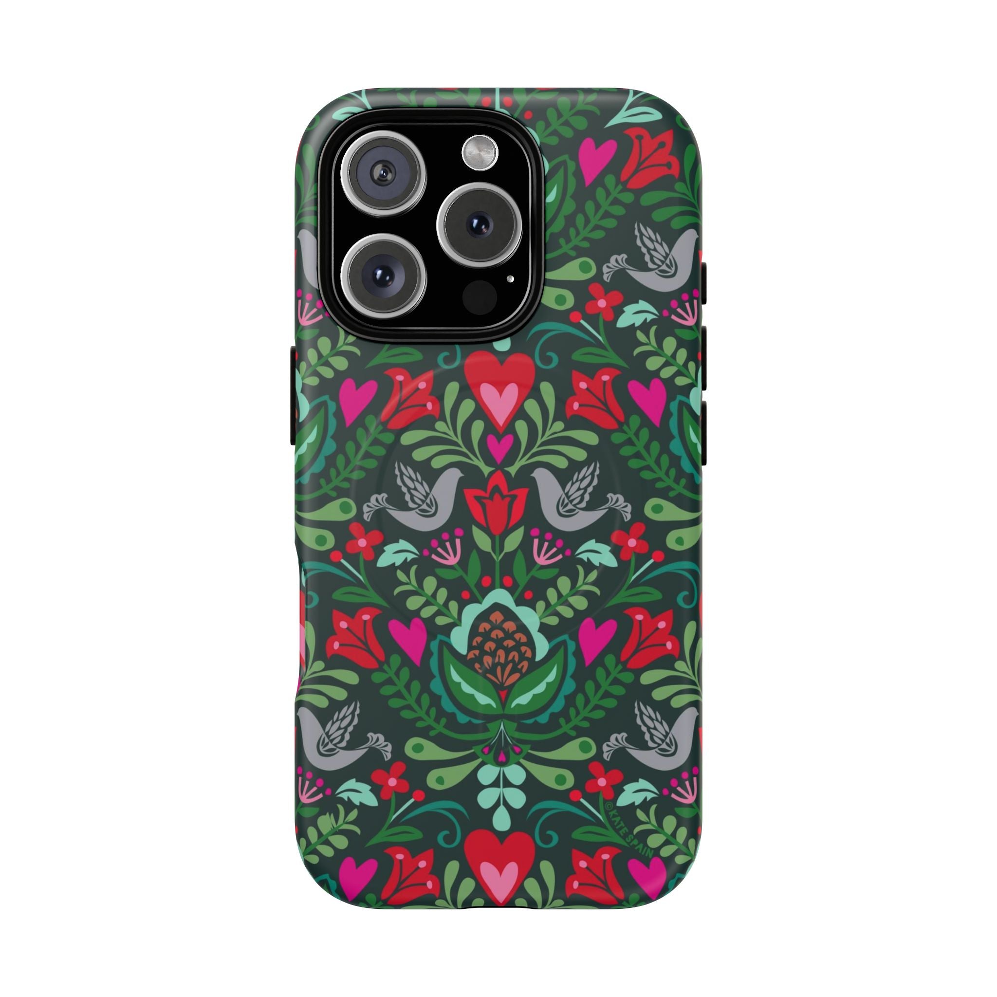 Rosemaling MagSafe iPhone Case
