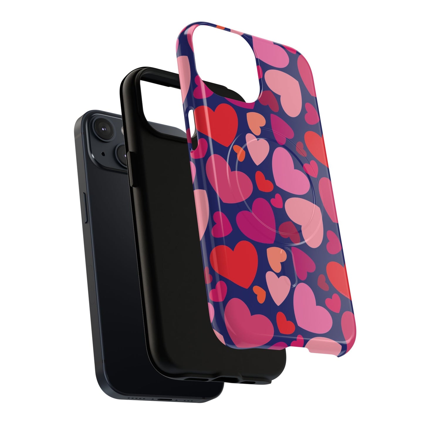 Valentine Hearts iPhone MagSafe Tough Case