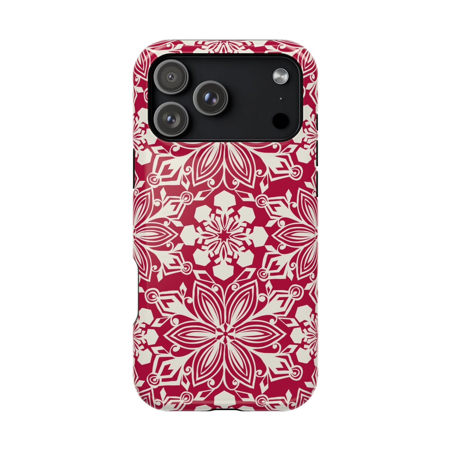 Snowfall Paper Cut Snowflake MagSafe Tough Case