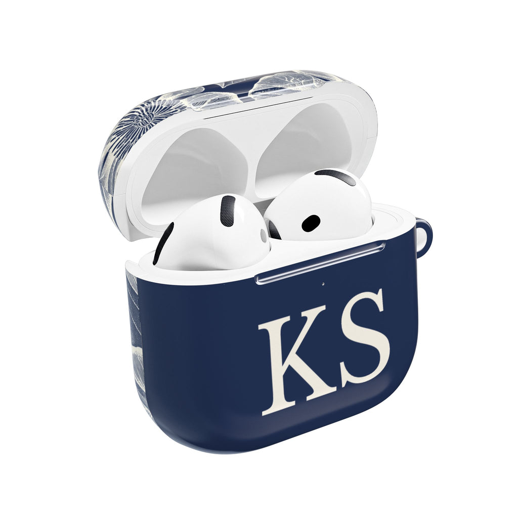 Vintage Bloom Personalized AirPods Case