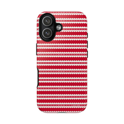 Candy Cane Stripe iPhone Tough Case