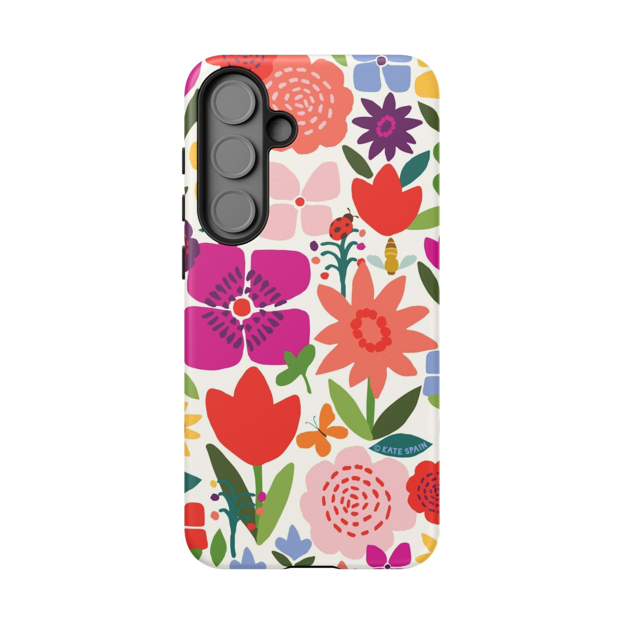 Happy Blooms Samsung Tough Case Samsung Galaxy S25 Plus Matte
