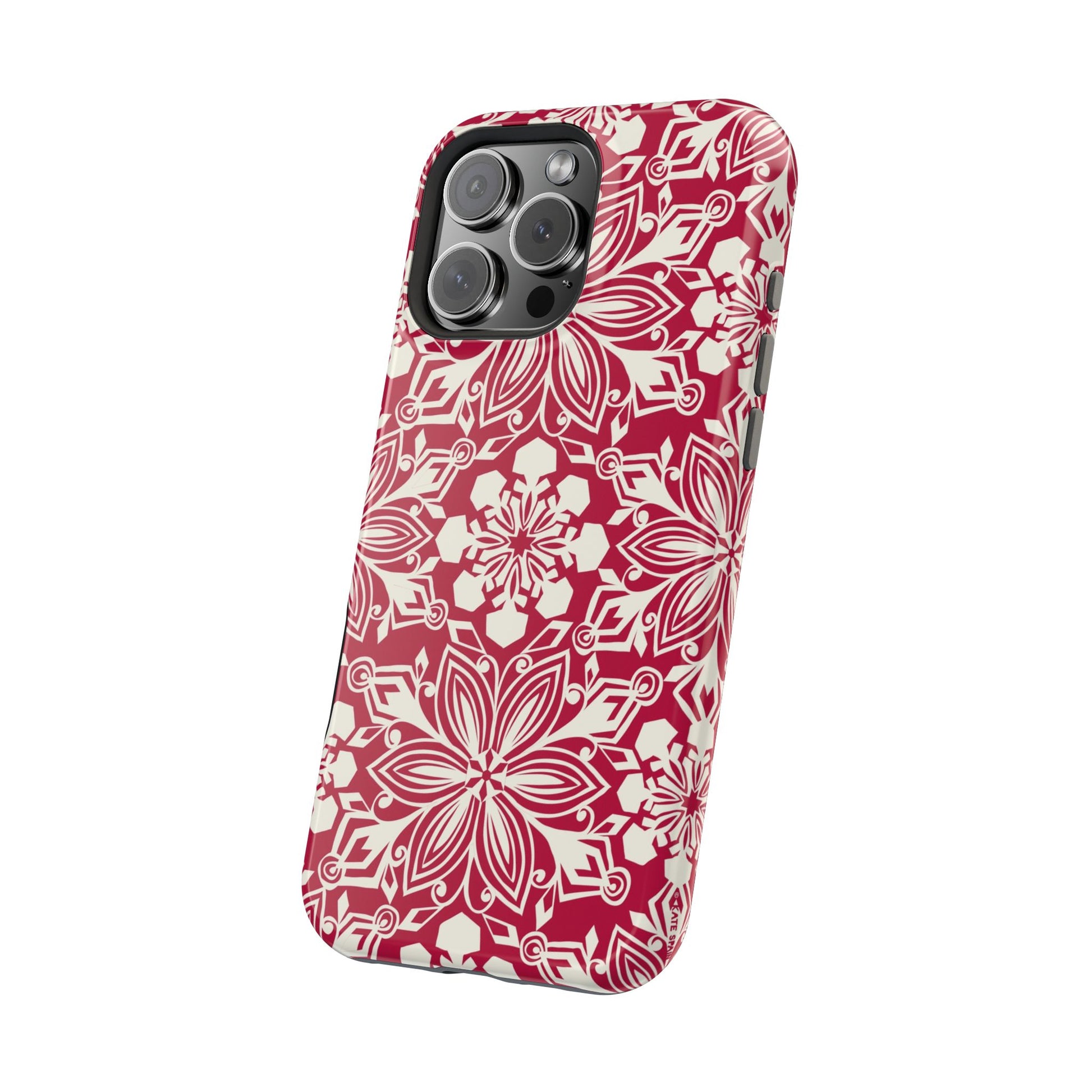 Snowfall Paper Cut Snowflake MagSafe Tough Case