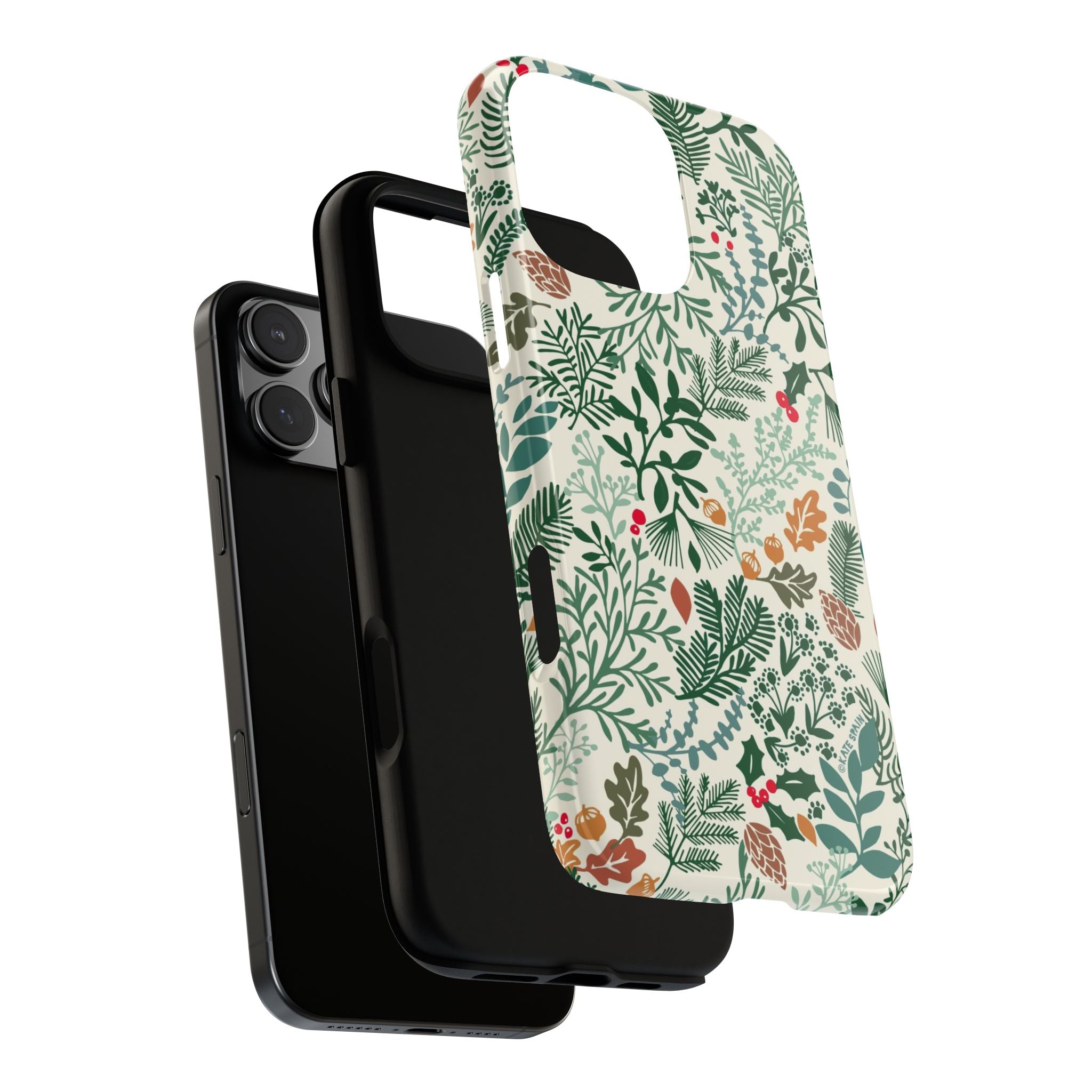 Juniper Tough iPhone 16 Pro Max Case – exploded side view showing dual-layer construction