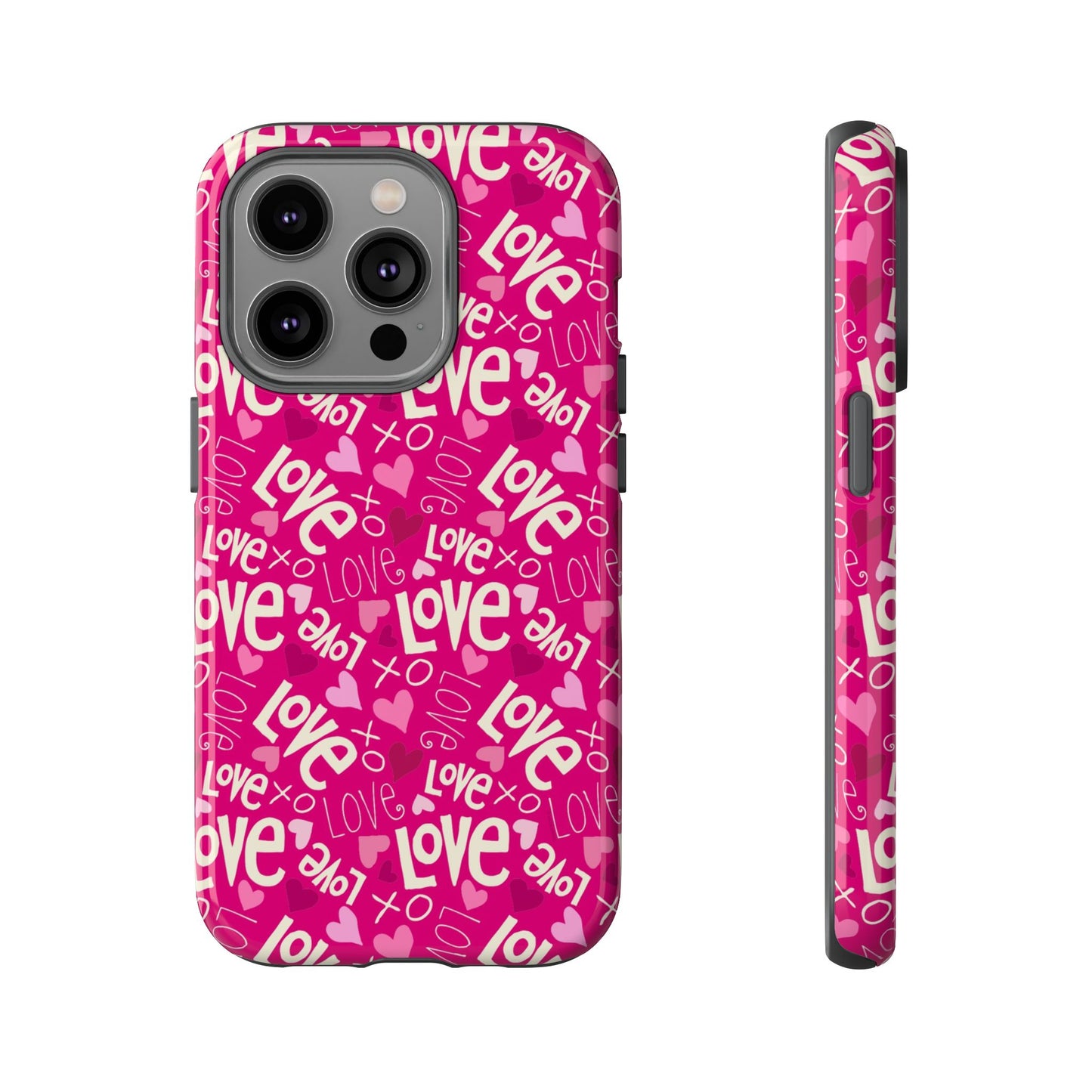 Lotta Love Pattern iPhone Tough Case