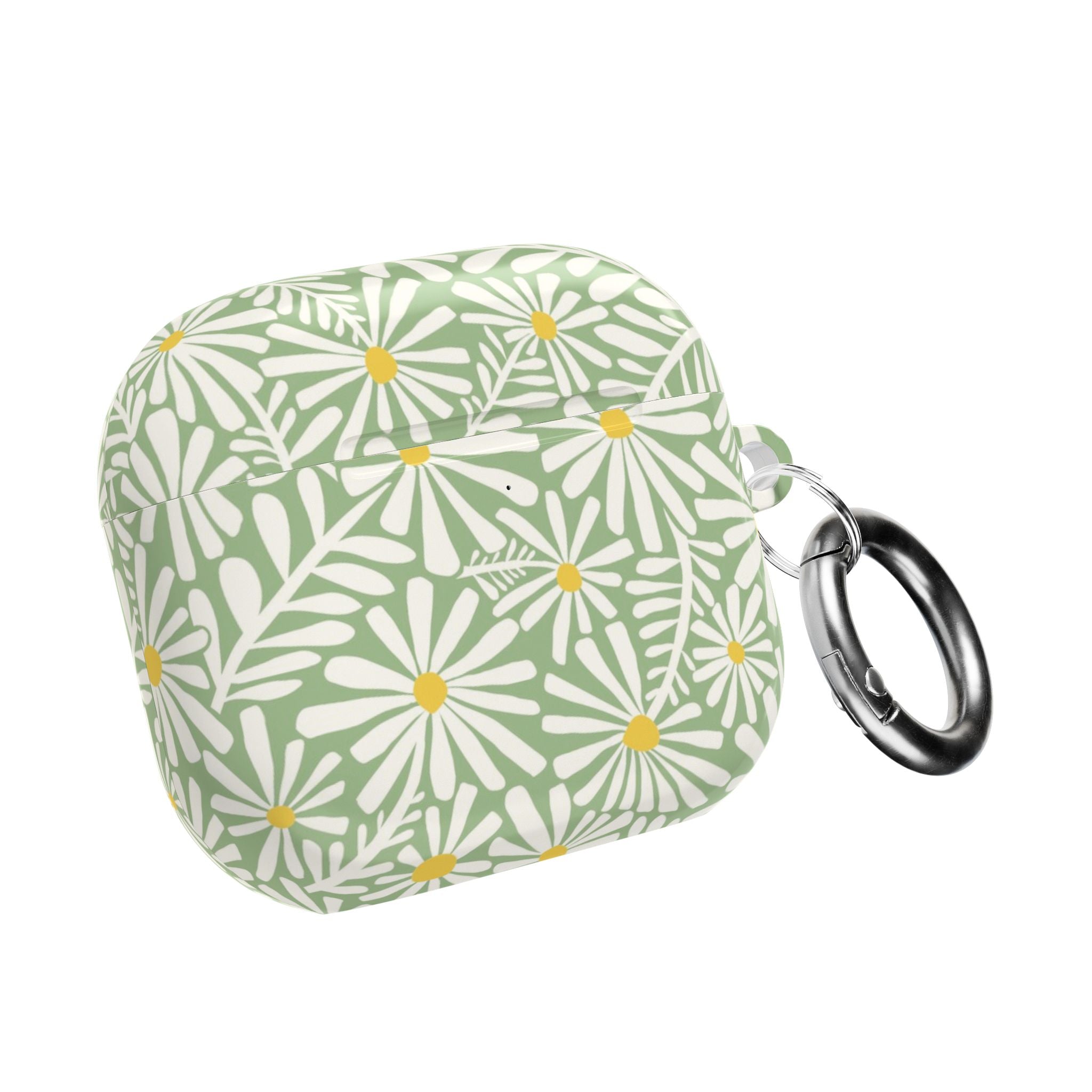 Montauk Daisy Meadow Green AirPods Case