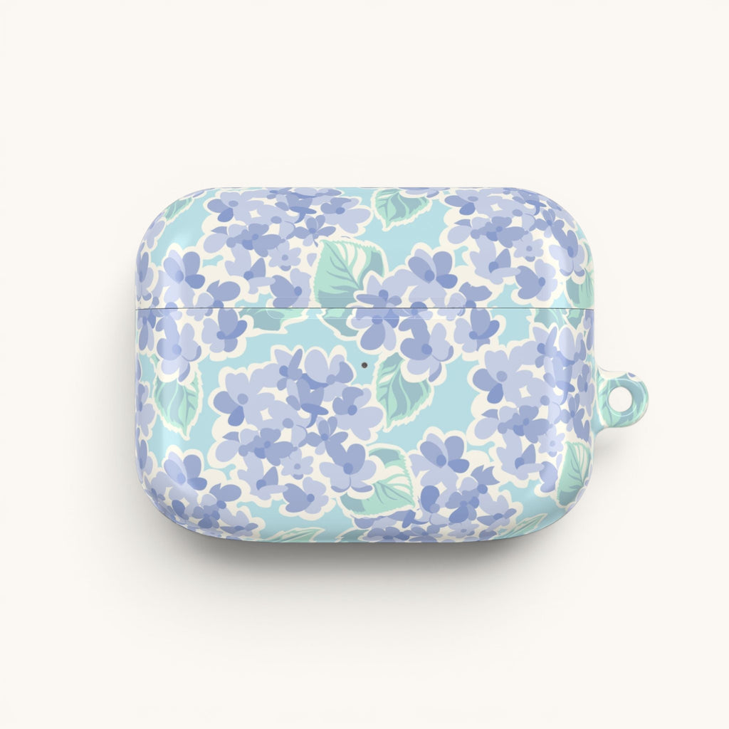 Nantucket Hydrangea AirPods Case