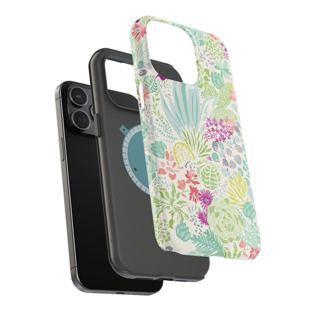 Canyon MagSafe iPhone Case – exploded side view showing dual-layer construction
