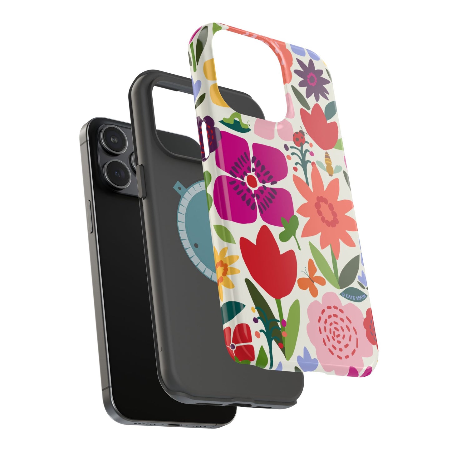 Happy Blooms iPhone MagSafe Tough Case