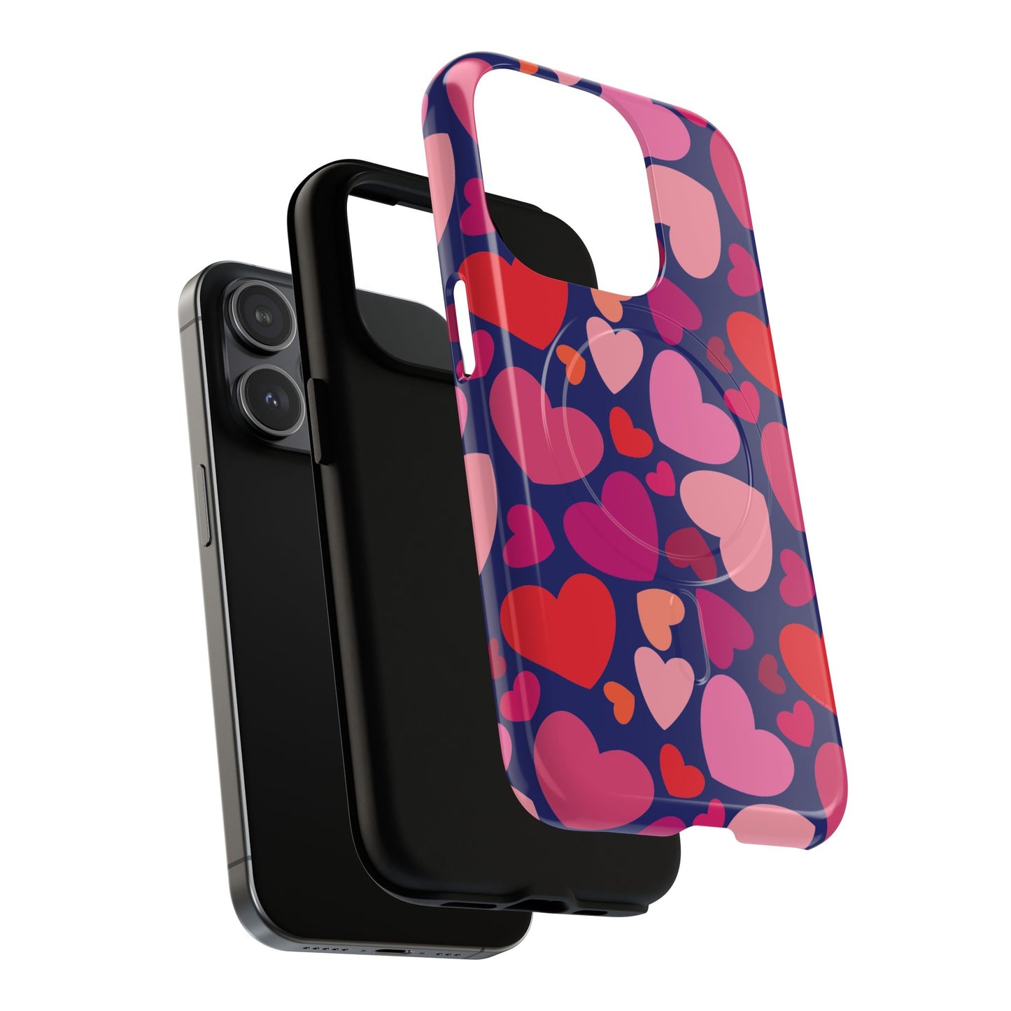 Valentine Hearts iPhone MagSafe Tough Case