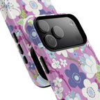 Purple Cherry Blossom MagSafe Case